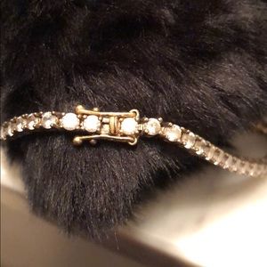 Antique tennis bracelet